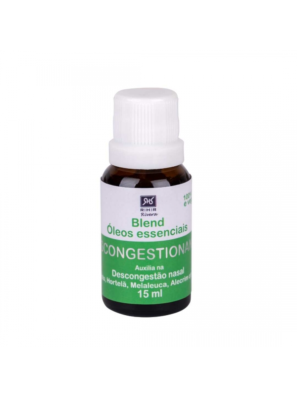 Blend Óleos Essenciais - Descongestionante 15ml