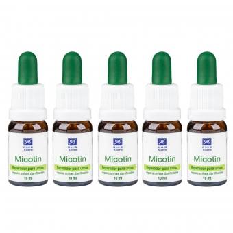 Kit 5 - Reparadores de unhas com Fungos - Micotin 10ml