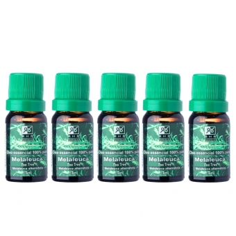 Kit 5 - Óleos Essenciais de Melaleuca 10ml