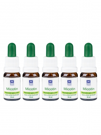 Kit 5 - Reparadores de unhas com Fungos - Micotin 10ml
