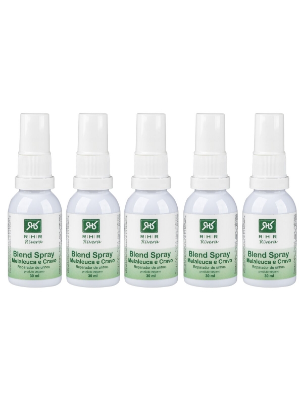 Kit 5 Blends Spray 30ml - Tratamentos para Unhas com Micose