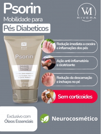 Cuidado para Pés Diabéticos - Psorin 100gr