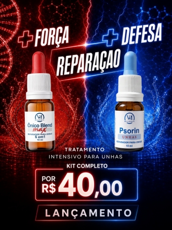 Kit Reparador para Unhas - Ônico Blend MAX 10ml + Psorin 10ml
