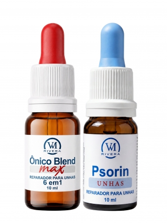 Kit Reparador para Unhas - Ônico Blend MAX 10ml + Psorin 10ml