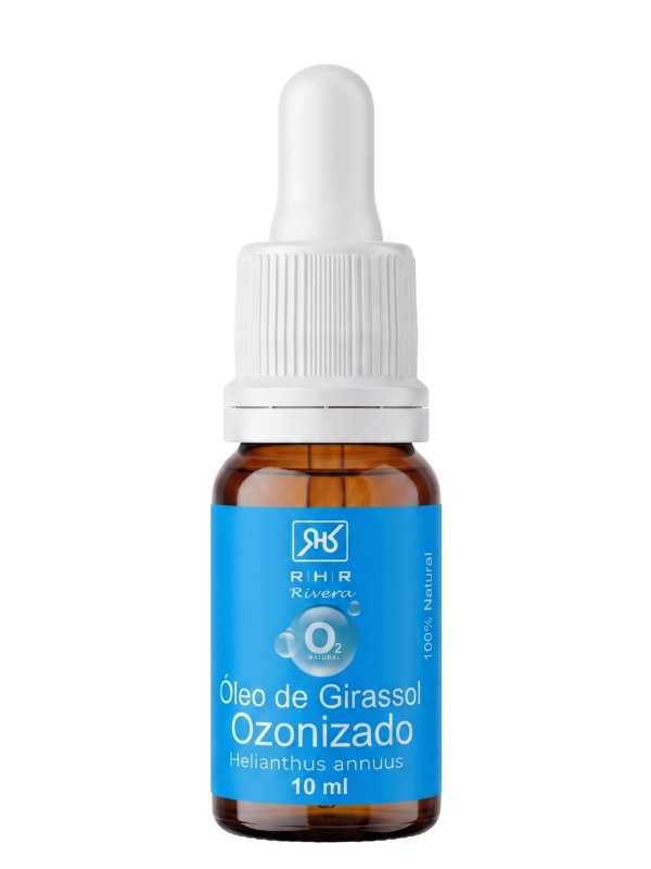 Óleo de Girassol Ozonizado 10ml - 100% Puro