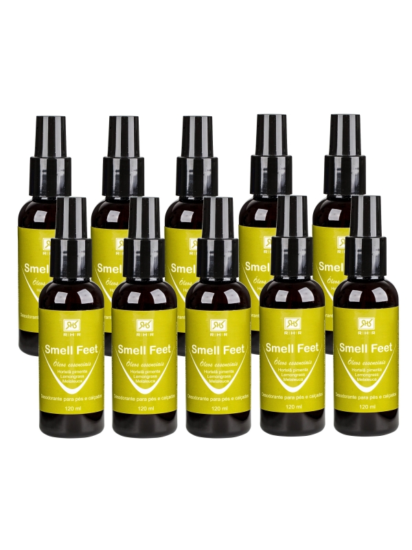 kit 10 Desodorantes para os pés - Smell Feet 120ml