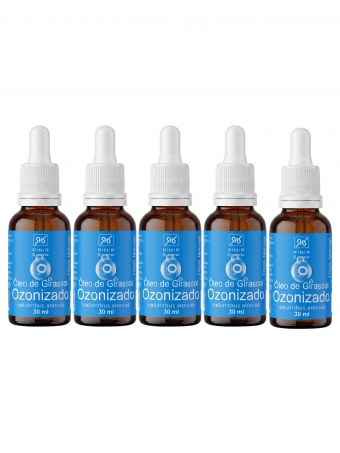 Kit 5 Óleos de Girassol Ozonizado 30ml