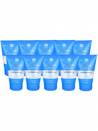kit 10 Cremes Hidratantes com Ureia - Nutri Derm 100gr