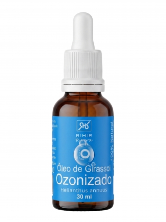Óleo de Girassol Ozonizado 30ml - 100% Puro