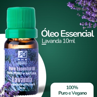 Óleo Essencial De Lavanda 10ml