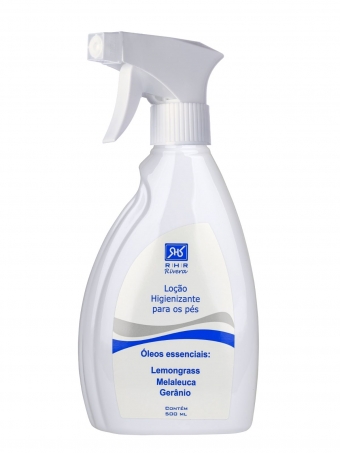 Loção Higienizante para Pés e Mãos 500ml Com Válvula