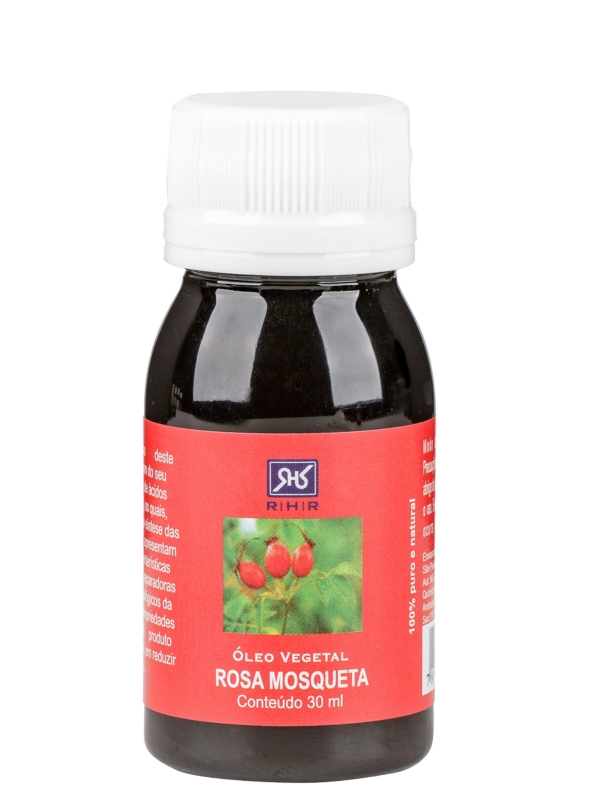 Óleo Vegetal De Rosa Mosqueta 30ml - Chileno e 100% Natural
