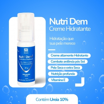 Creme Hidratante com Ureia - Nutri Derm 30gr