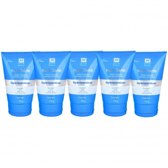 kit 5 Cremes Hidratantes com Ureia - Nutri Derm 100gr