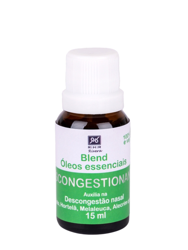 Blend Óleos Essenciais - Descongestionante 15ml