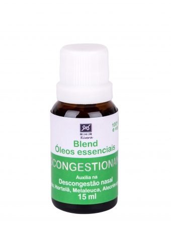 Blend Óleos Essenciais - Descongestionante 15ml
